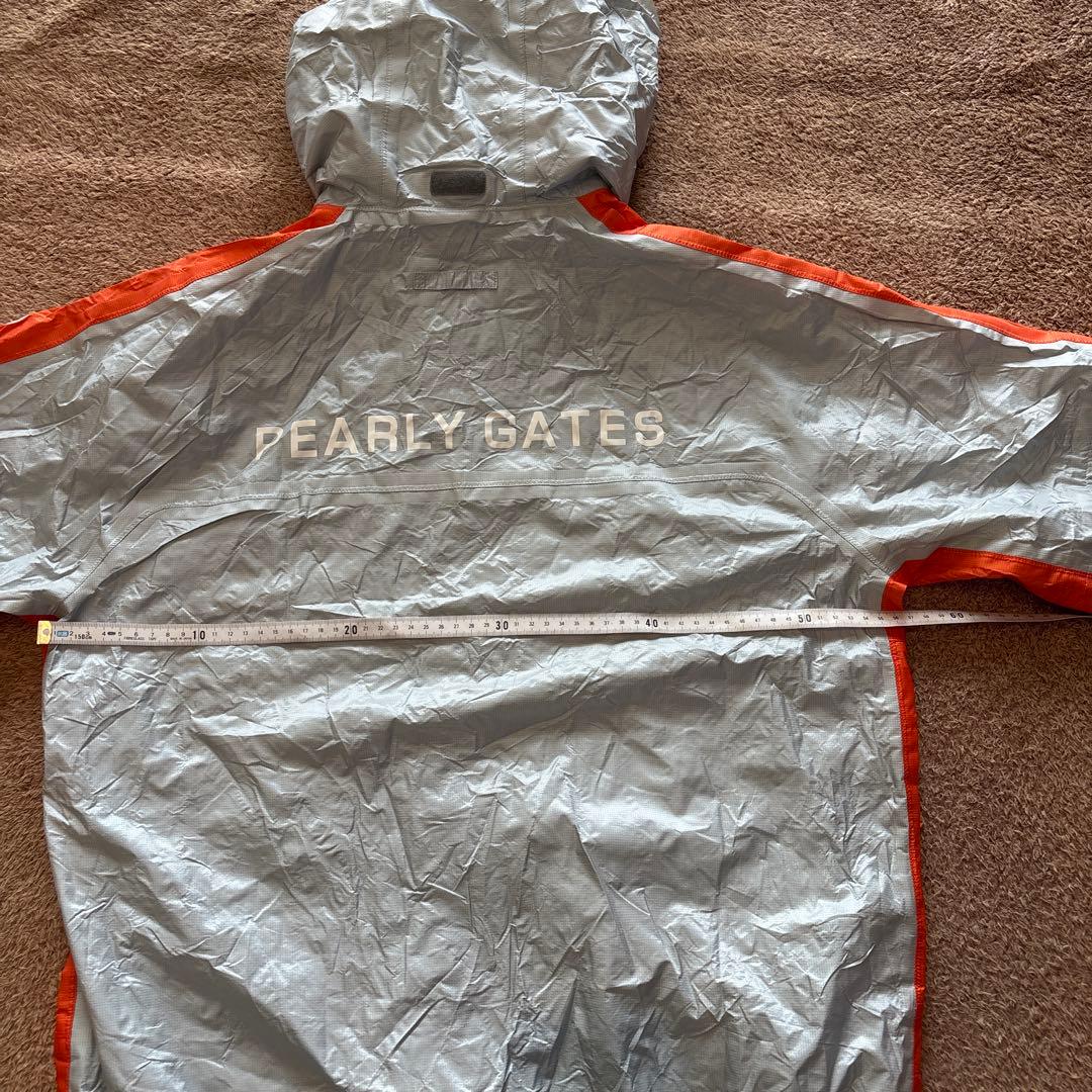パーリーゲイツ　メンズレインウェア　ロゴ入り　ジャケット、パンツ　袋付き　5