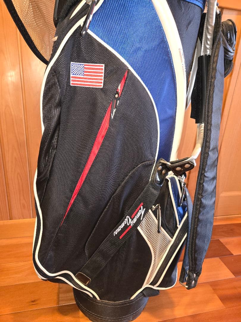 値下げトミーアーマー　キャディバッグ ゴルフクラブ15本セット美品アイアン多数