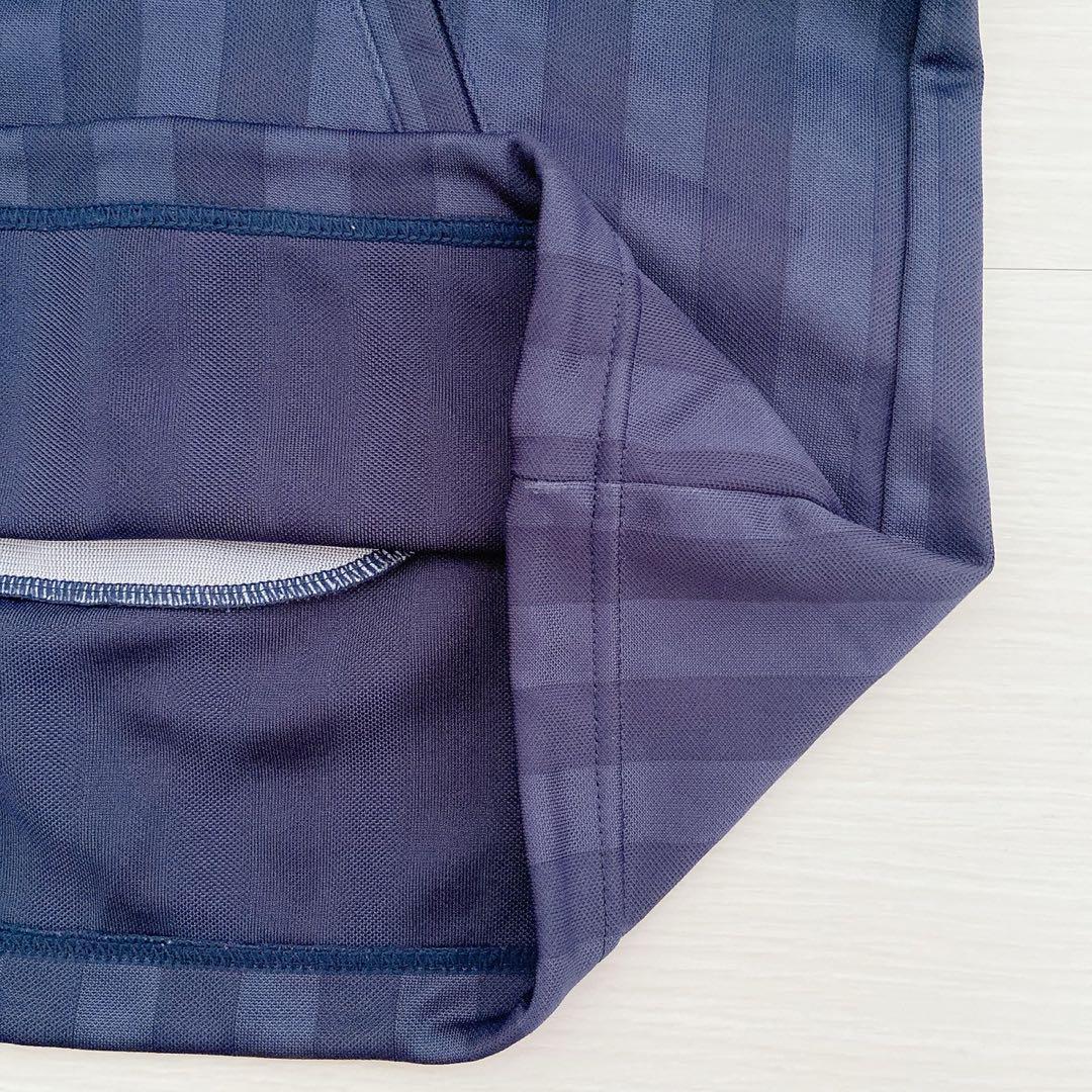 プーマ　ジャージ　トップス　ハイネック　ジップアップ　日本製　ネイビー　S〜M