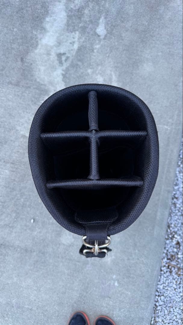 Wilson ゴルフ キャディバッグ 黒/白