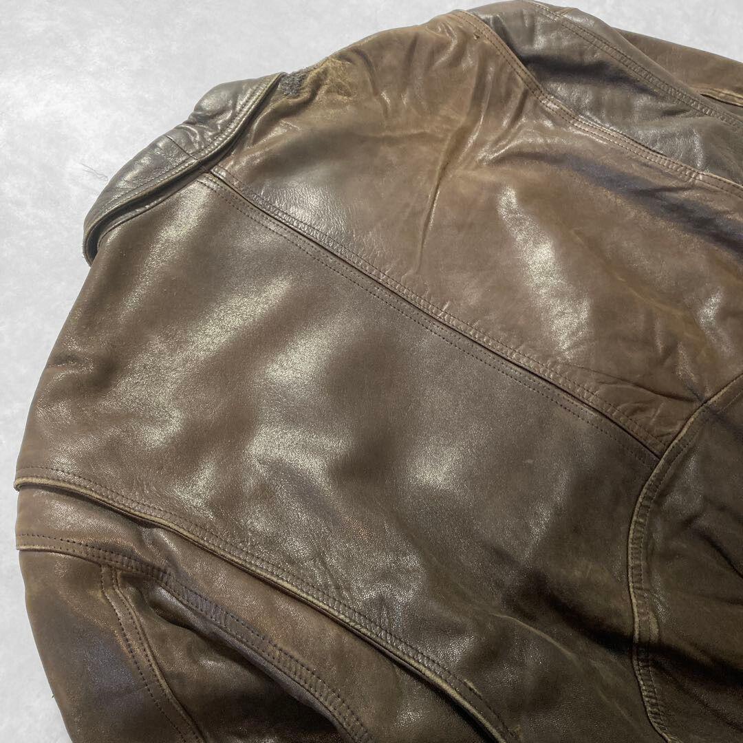 Chota様 イタリア製 vitage 本革 レザー A-2 フライトジャケット