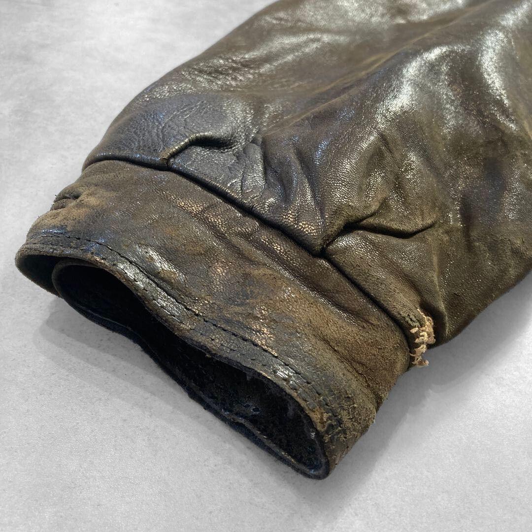 Chota様 イタリア製 vitage 本革 レザー A-2 フライトジャケット