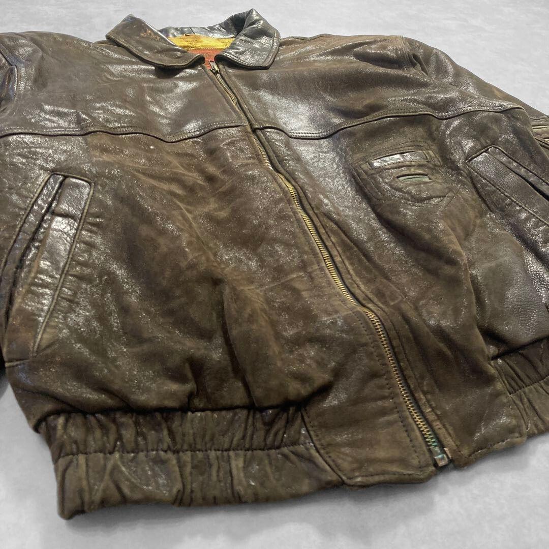 Chota様 イタリア製 vitage 本革 レザー A-2 フライトジャケット