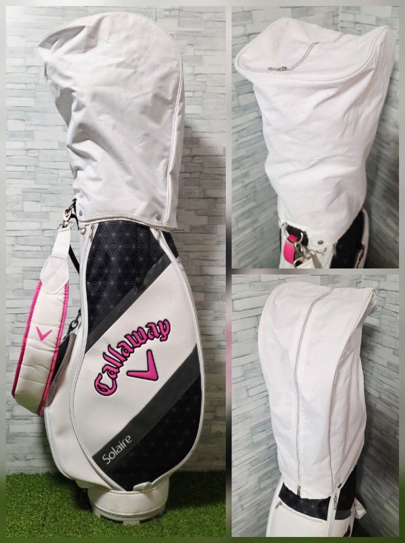 【美品】キャロウェイ ソレイル キャディバッグ付き ゴルフクラブレディースセット