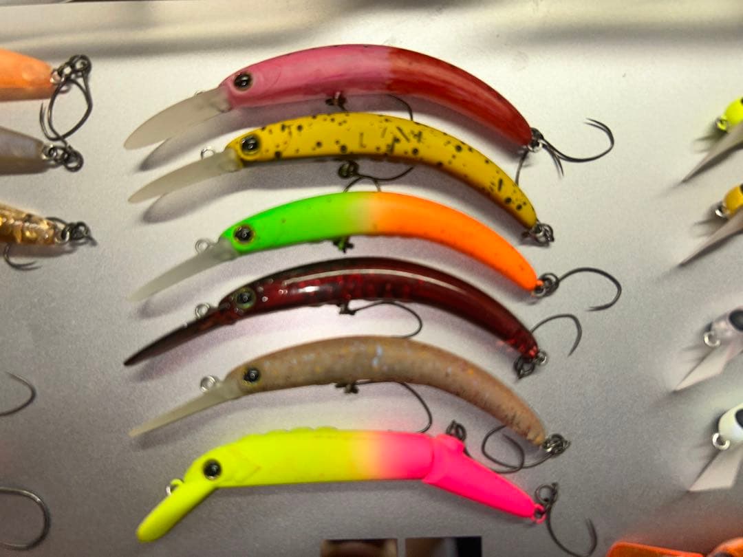 管釣りエリアトラウト ペピーノモカdrss ザッガー　ハイドラムs さかさニョロ