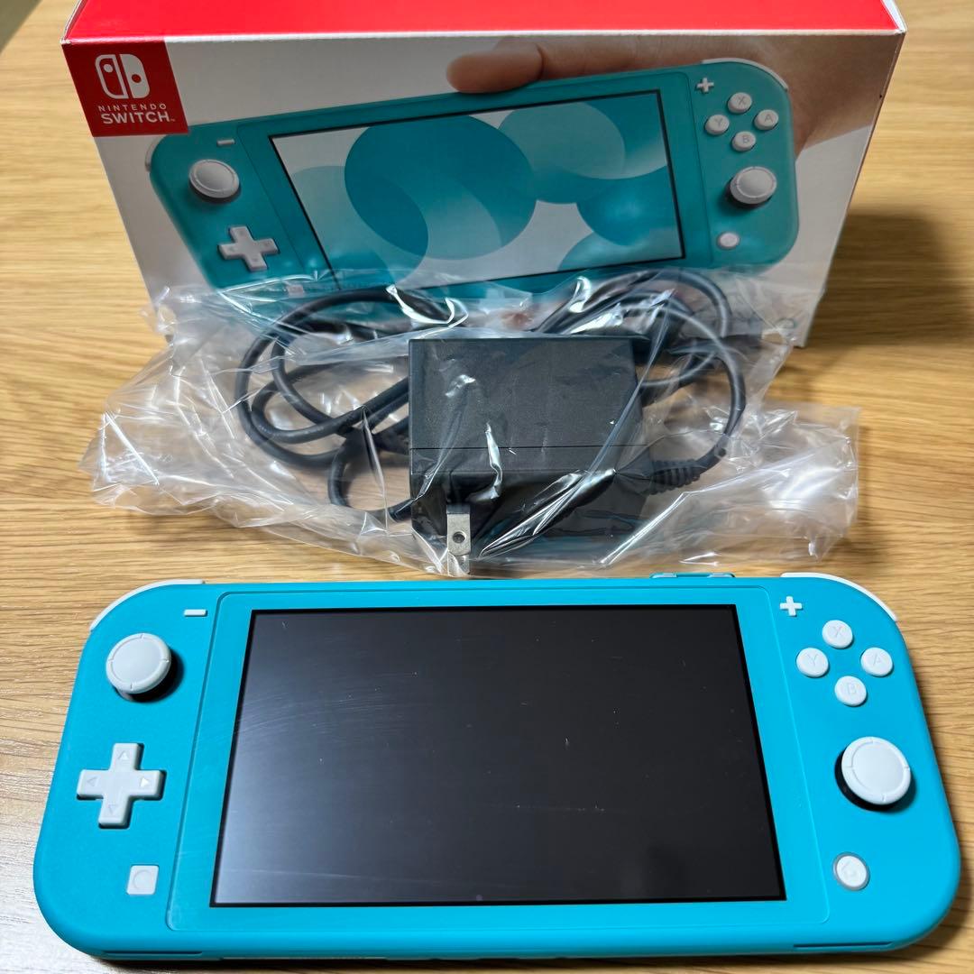 値下げ！【超美品】Nintendo Switch Light ターコイズ