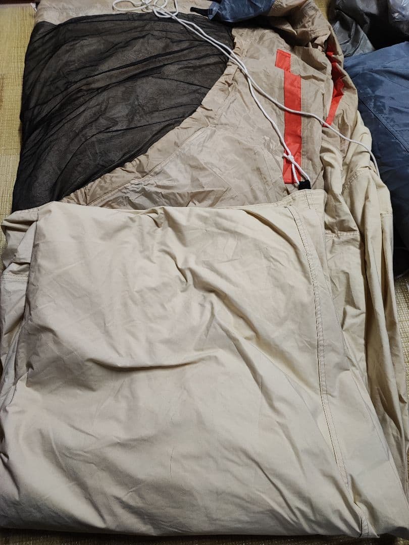 DOD タケノコテントミニ　グランドシート付き　ジャンク扱い