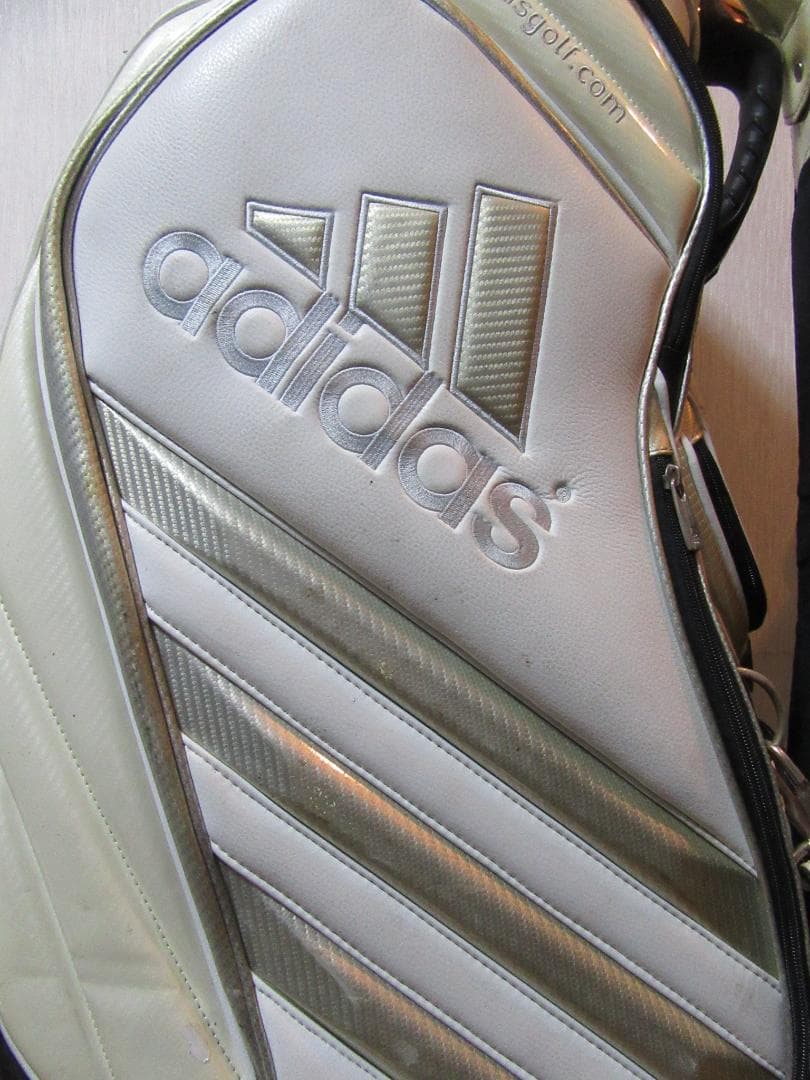 ★☆★アディダス★adidas★3点式★キャディ-バック★白★☆★