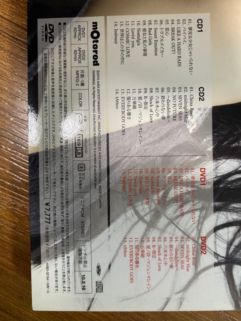 相川七瀬ベストアルバム