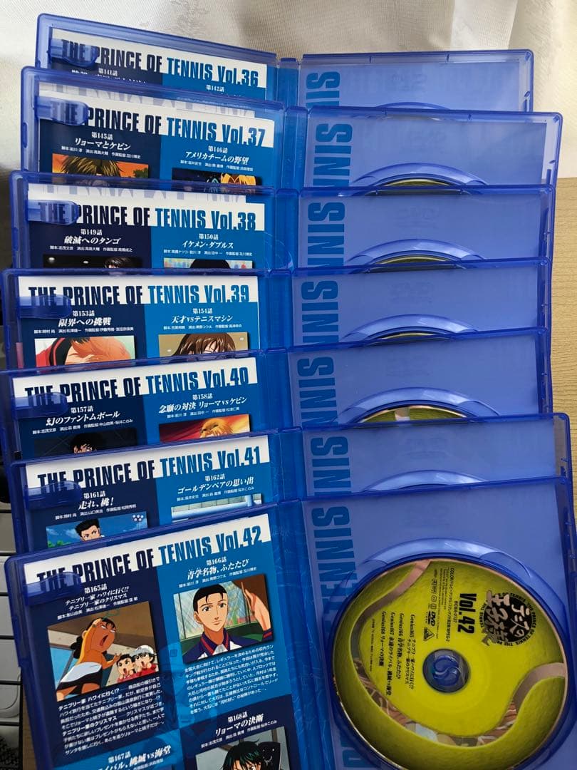 テニスの王子様 DVD 全45巻 ファンディスク 劇場版の47枚セット