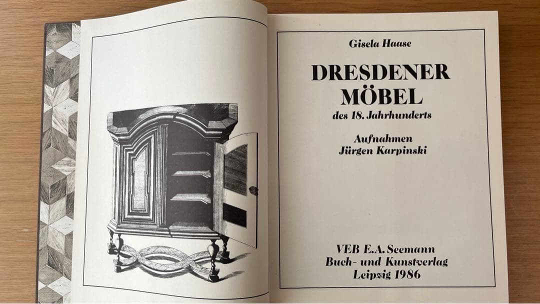 アート・デザイン・音楽 DRESNER MOBEL des 18.Jahrhunderts