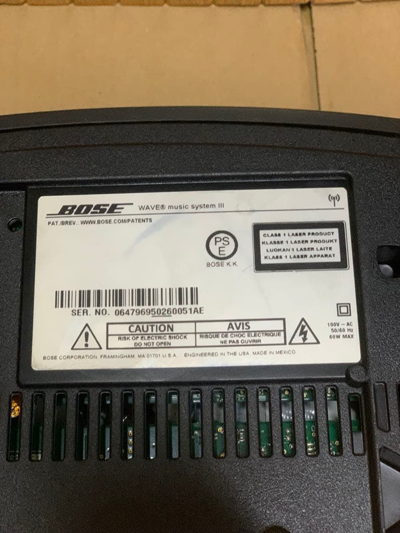 ボスサウンドシステム Wave ///