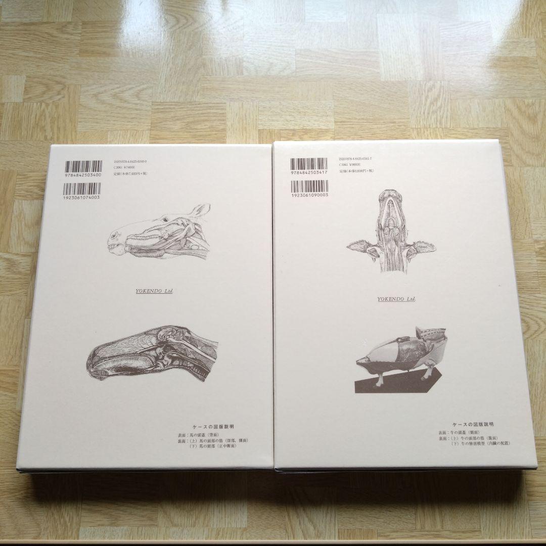 新編 家畜比較解剖図説 上巻 下巻