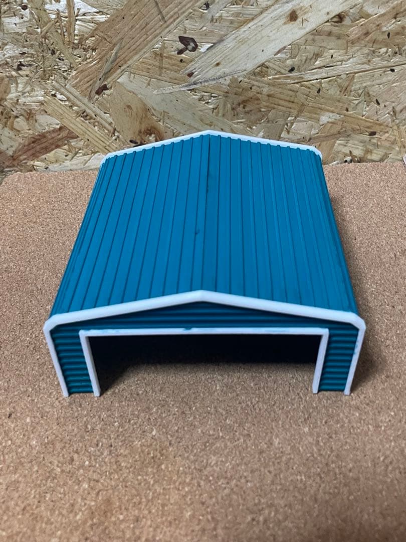 hiro　1/64★ジオラマ 【アメリカンガレージハウスとガレージ】