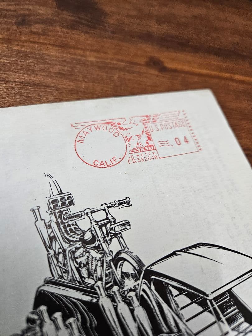 趣味 CALIFORNIA CHOPPERS magazine Ed Roth