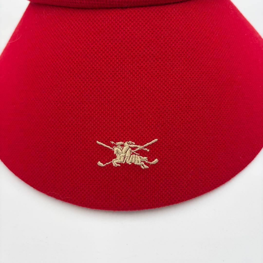 【BURBERRY GOLF】サンバイザー ゴルフウェア 刺繍 三陽商会 希少