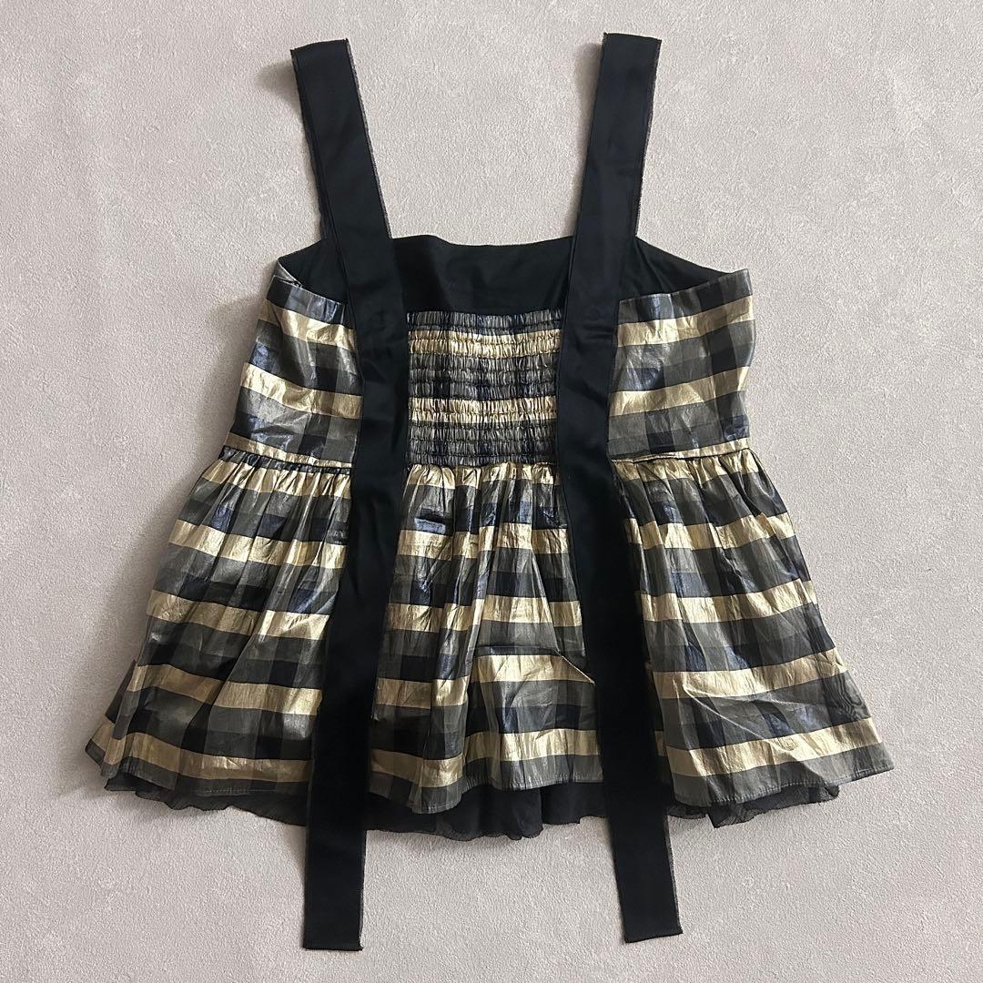 ★カレンソロジー シャイニーチェックビスチェ Curensology