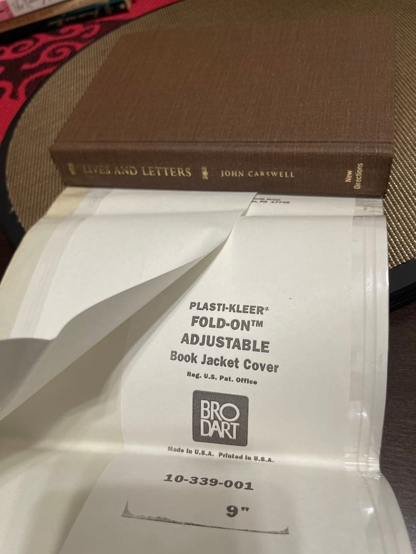 洋書 Lives and Letters by John Carswell