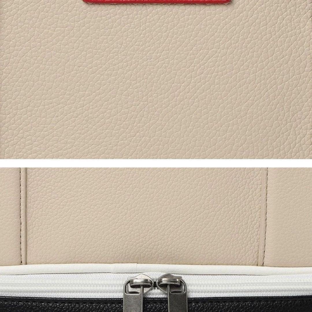 ま*ば様 Malbon トートバッグ ベージュ/黒　マルボンゴルフカートバッグ