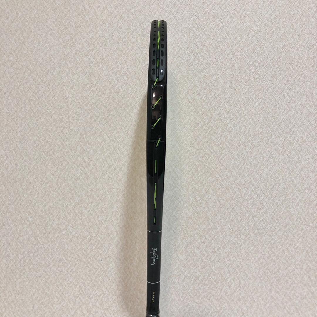 【美品】 Björn Borg サイン入 ブラックラケット ケース付