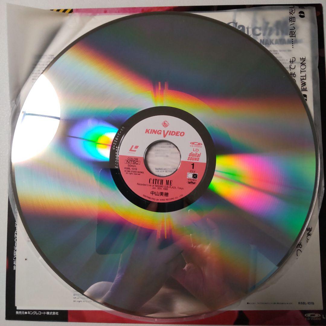 中山美穂 レーザーディスク 4枚