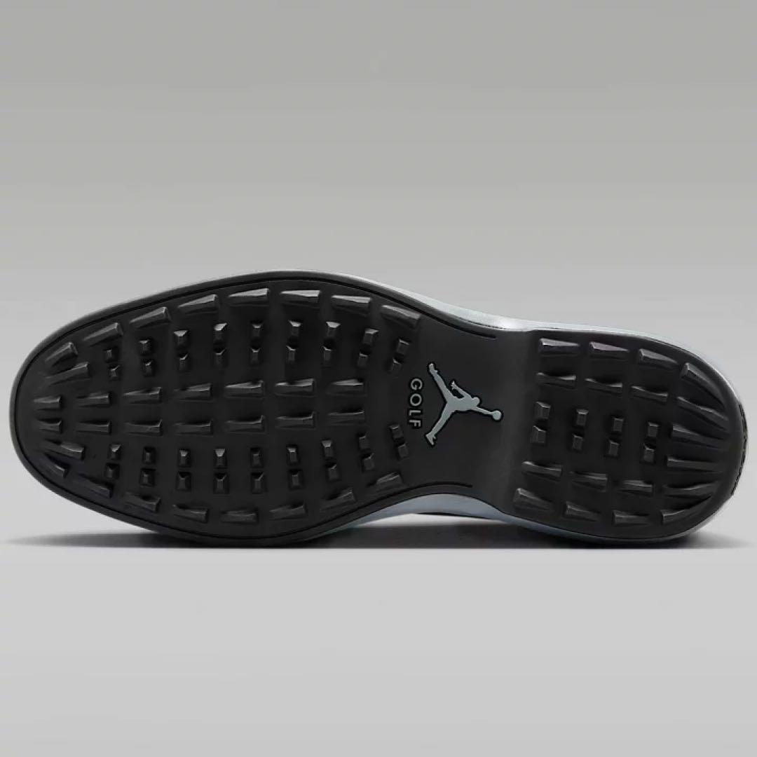 ナイキ ゴルフ 26.5 ジョーダン ゴルフ シューズ 靴 スパイク 総柄 黒