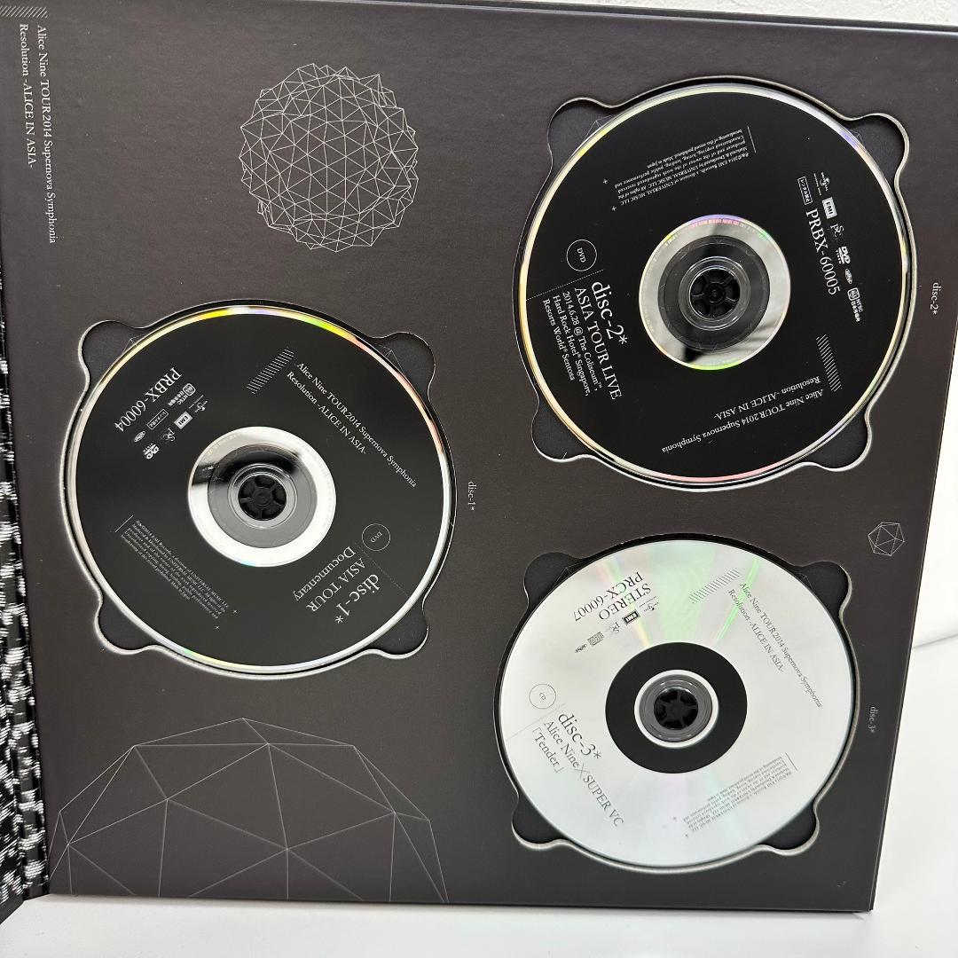 Alice Nine TOUR2014 完全生産限定盤 DVD サイン付き