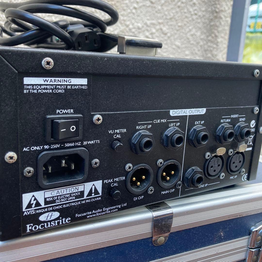 通電OK ハードケース付 Focusrite ISA One マイクプリアンプ