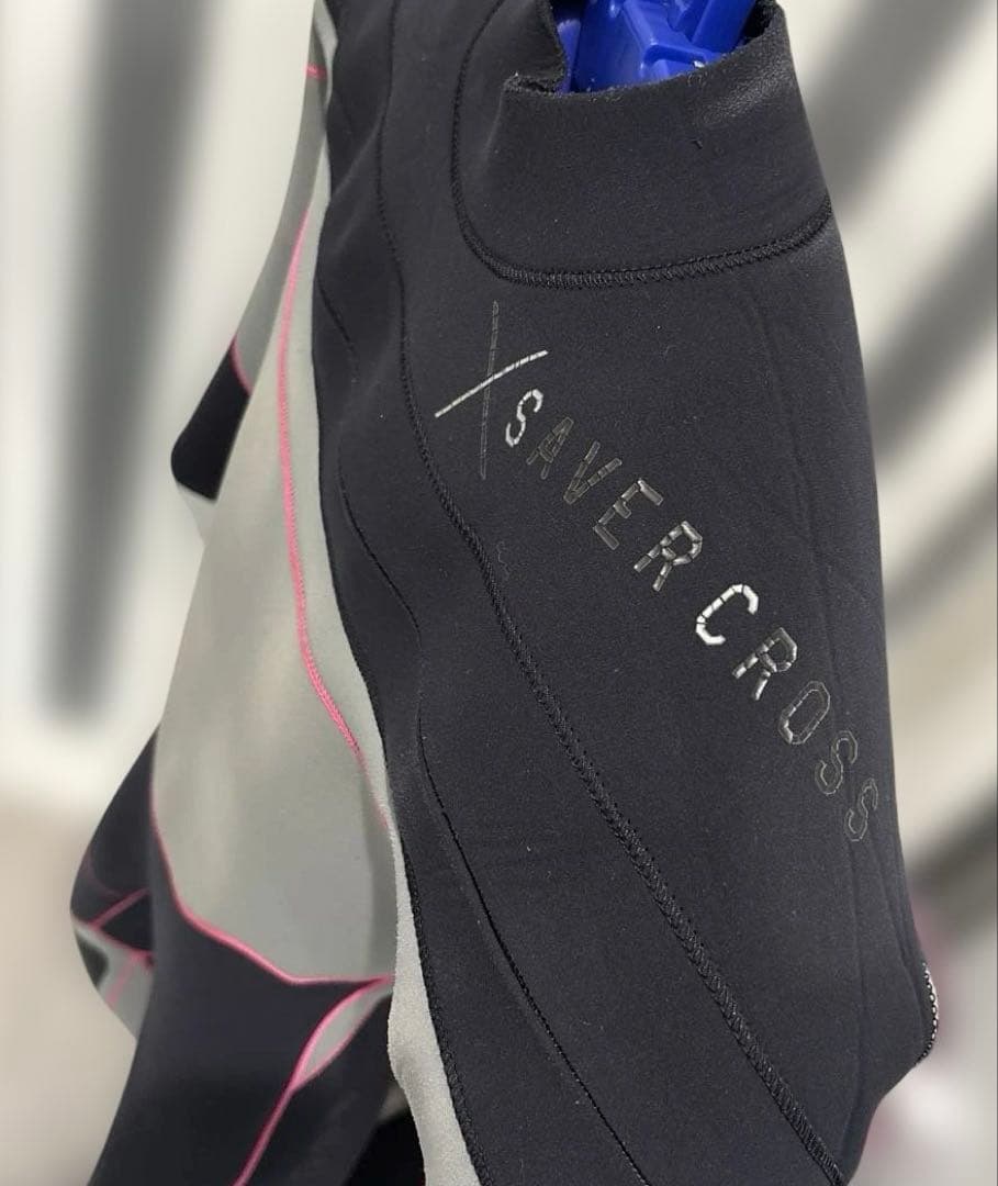 【SAVER CROSS】 レディースM相当 ジャーフル3mm チェストジップ