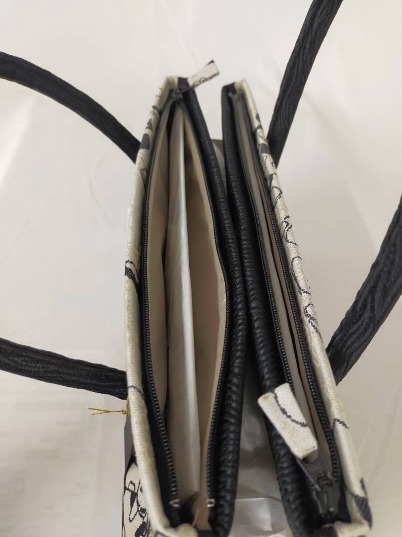 売約済み　和装バッグ ミッキーマウス ヴィンテージ柄 宝尽くし地紋 着物バッグ