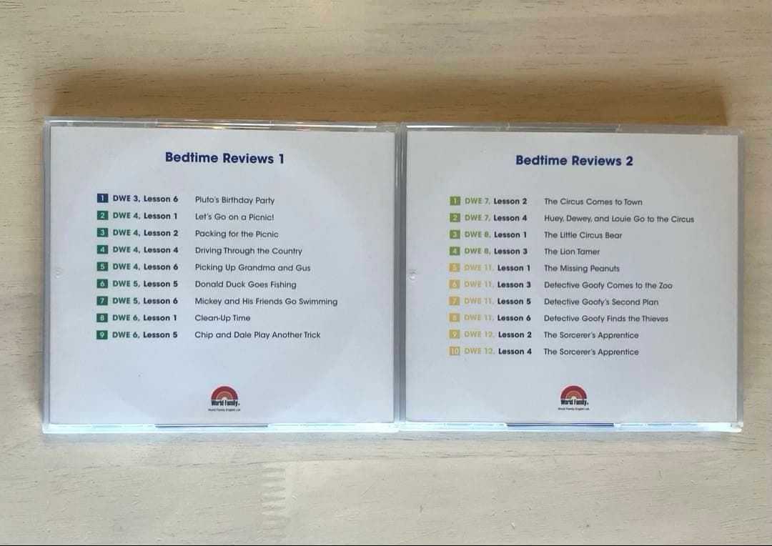 最新版　dwe ディズニー英語システム　CD シングアロング　プレイアロング