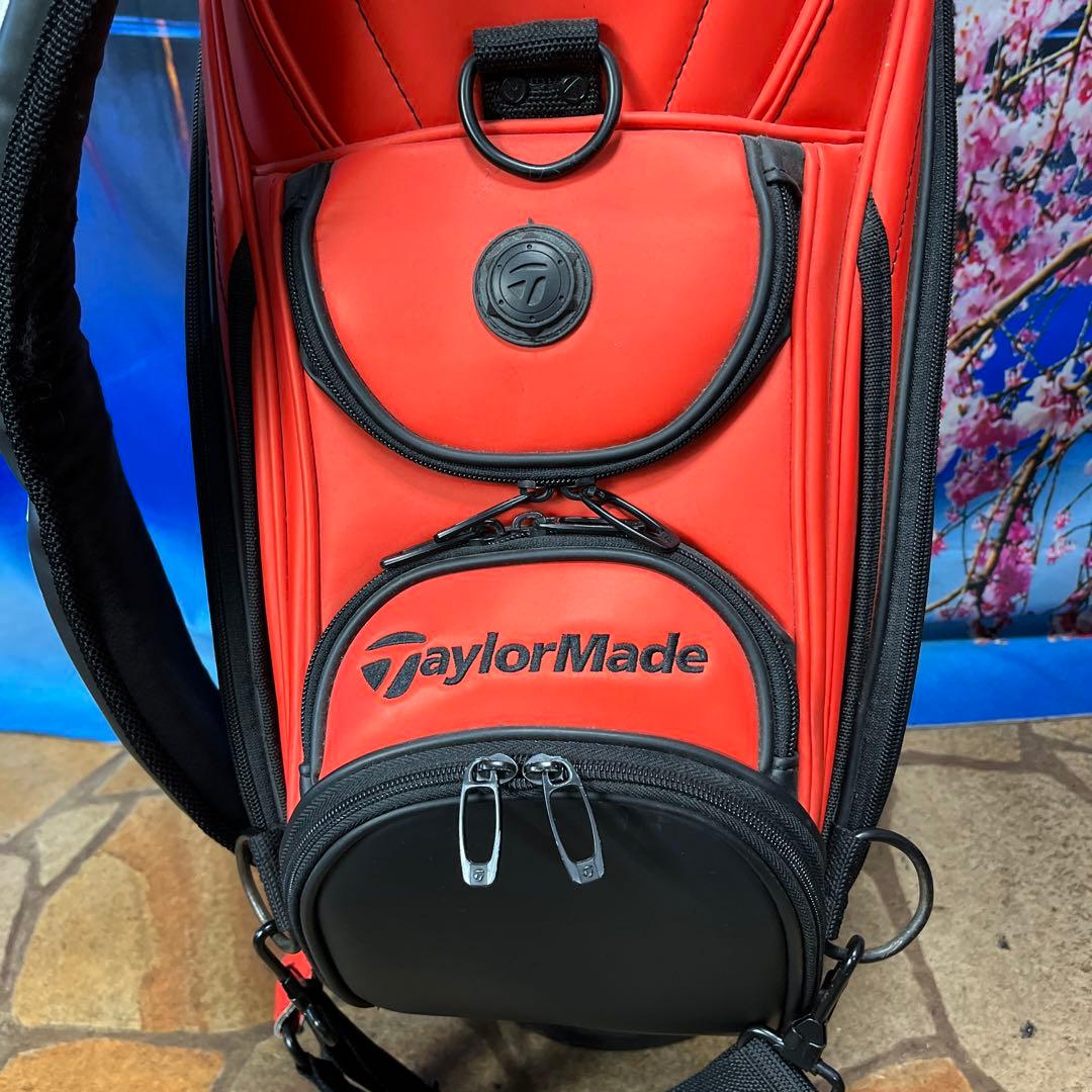 寶BW-1156 テーラーメイド キャディバッグ オレンジ/ブラック