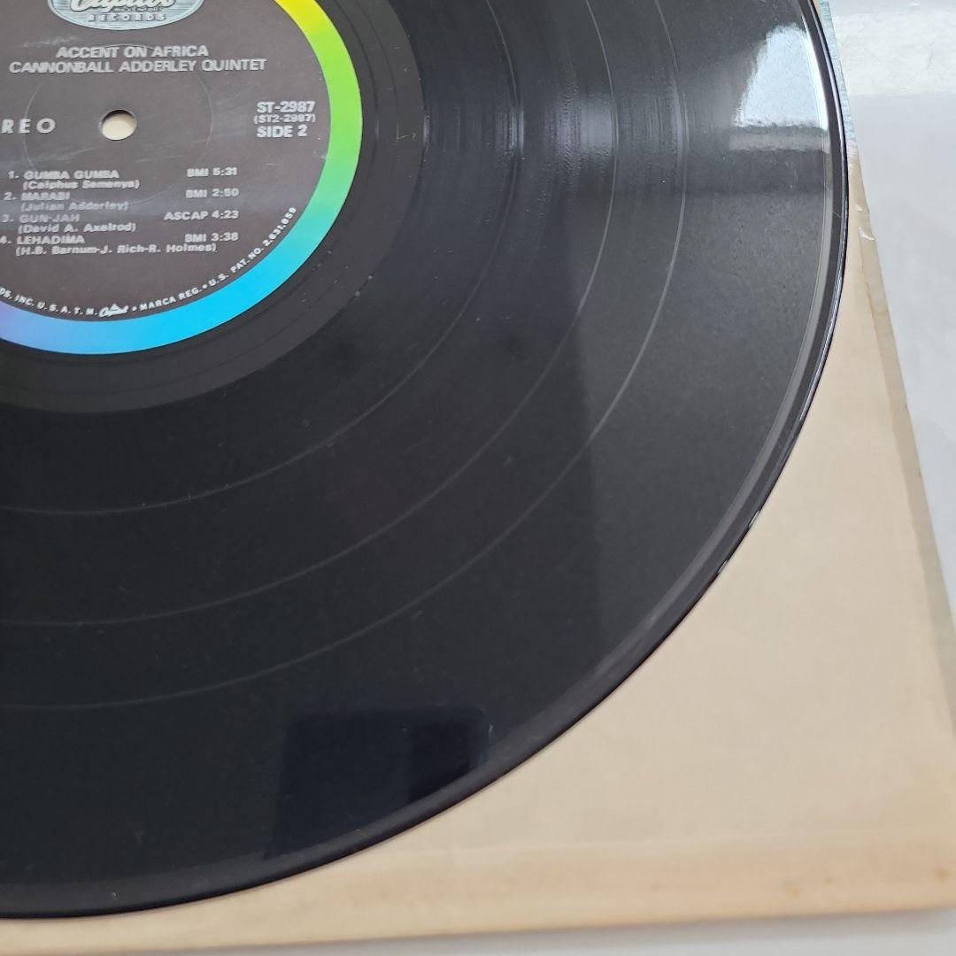 ★ＵＳオリジナル盤★『アクセント・オン・アフリカ』キャノンボール・アダレイ