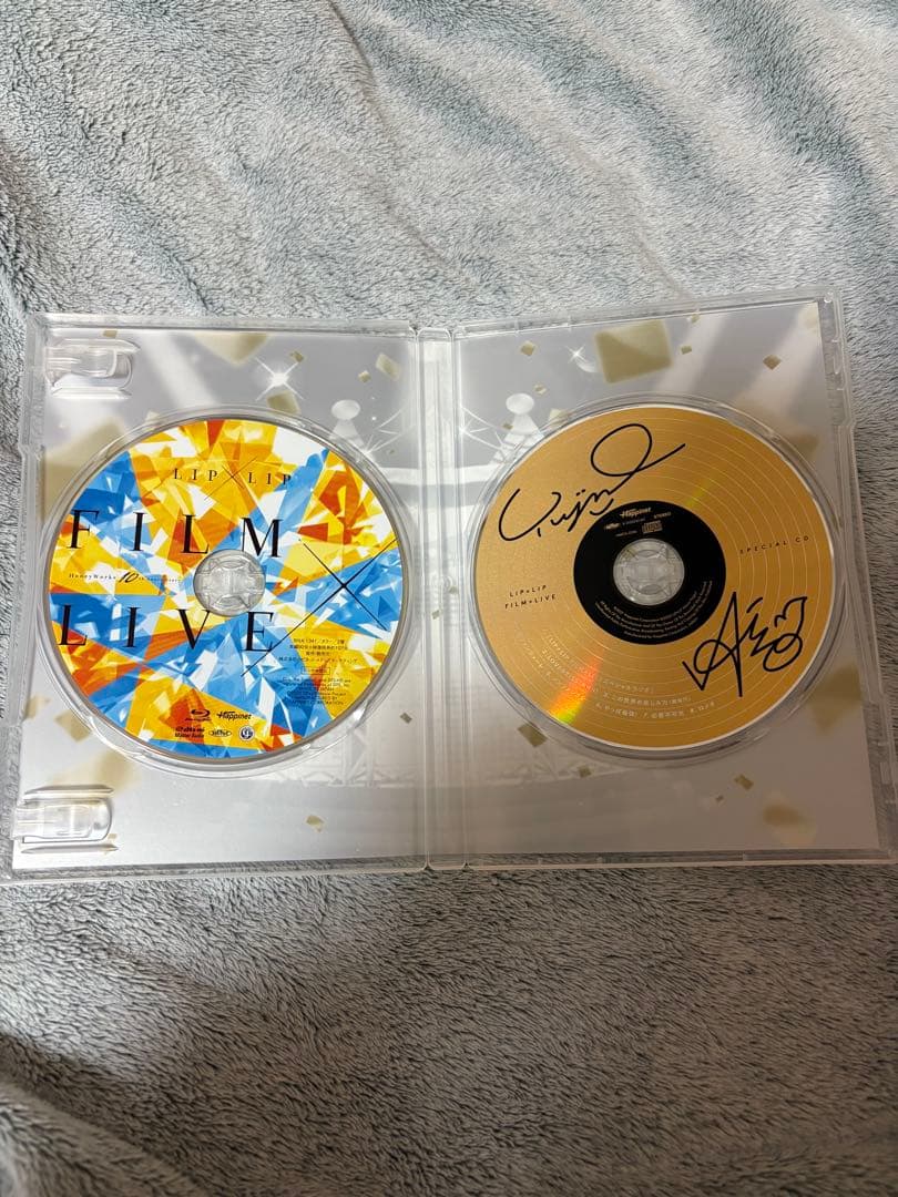 LIP×LIP FILM×LIVE 豪華版 缶バッジ オリジナルCD ブロマイド