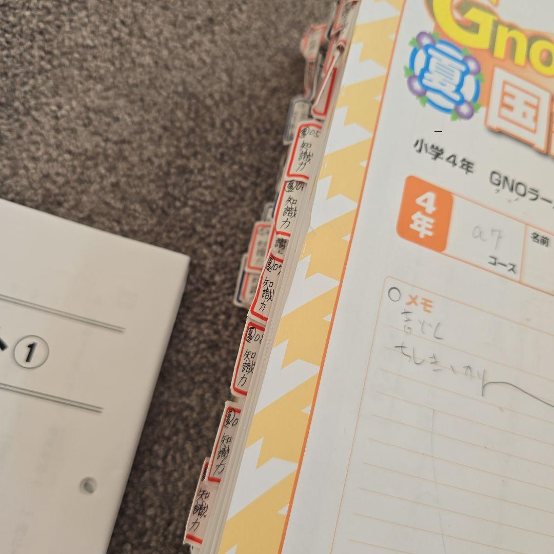 グノーブル　国語 4年生 教材 セット