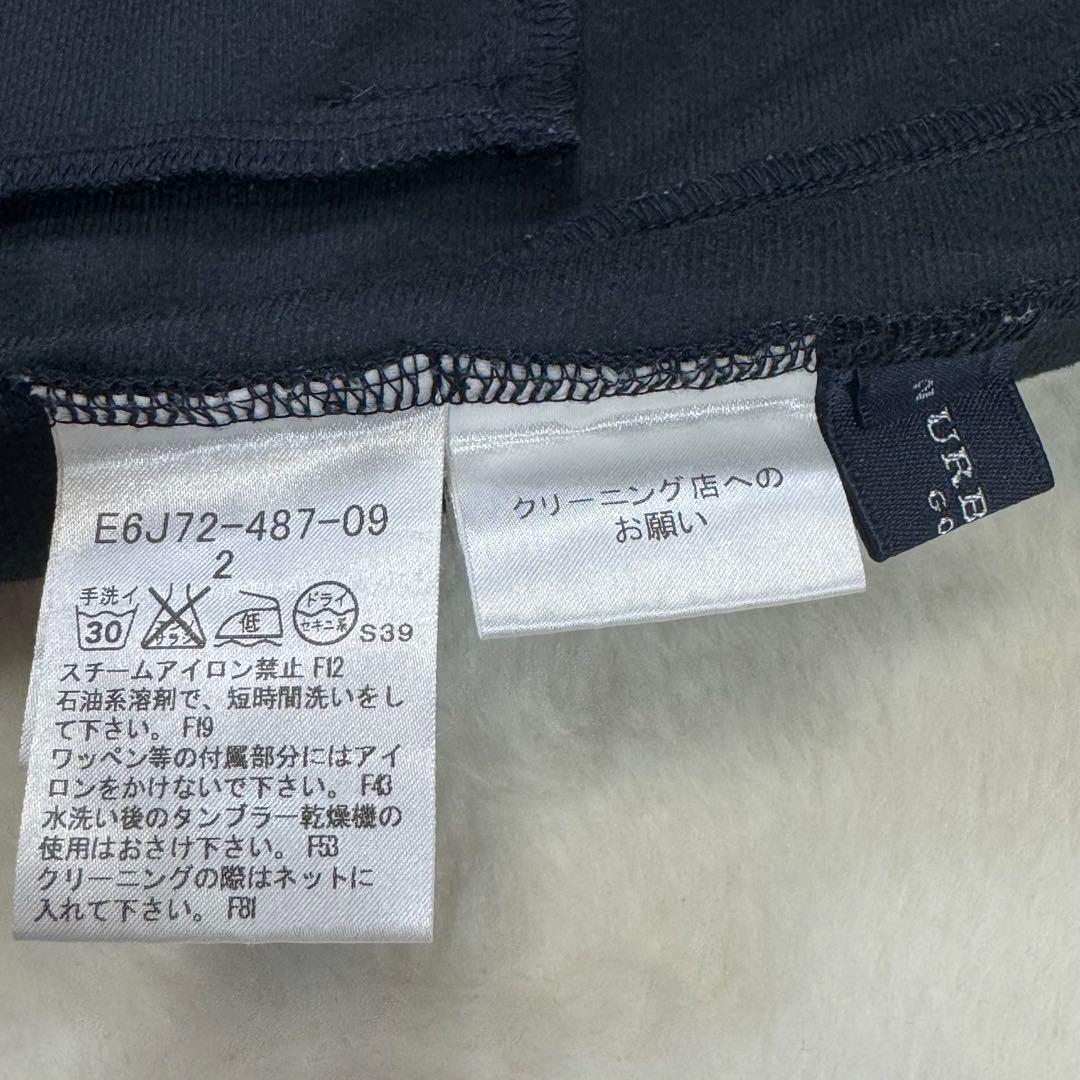 バーバリーゴルフ ジップワンピース 黒 M サイズ2