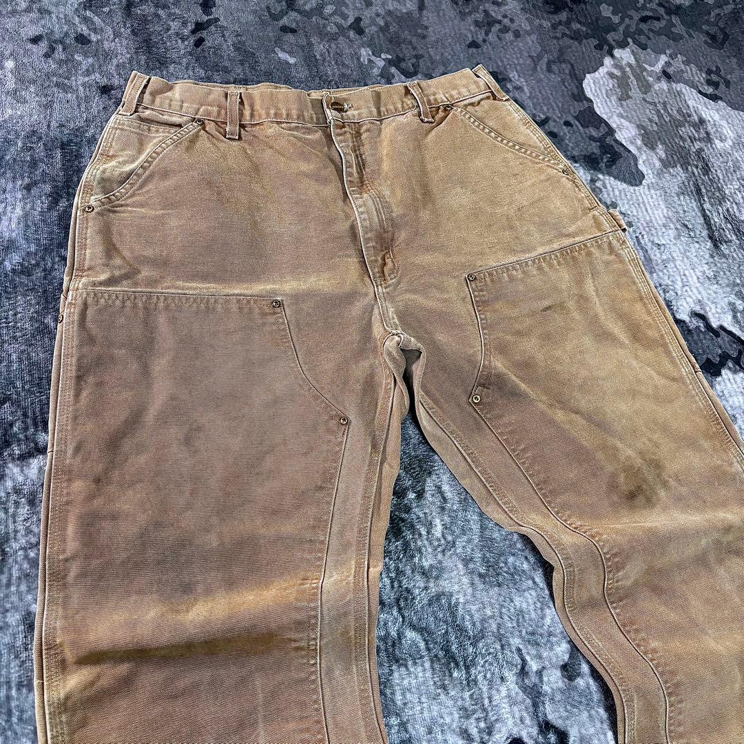 コメ欄セール！USA製 一点物 ダブルニー B01 ダック地 ゆるだぼ XL相当