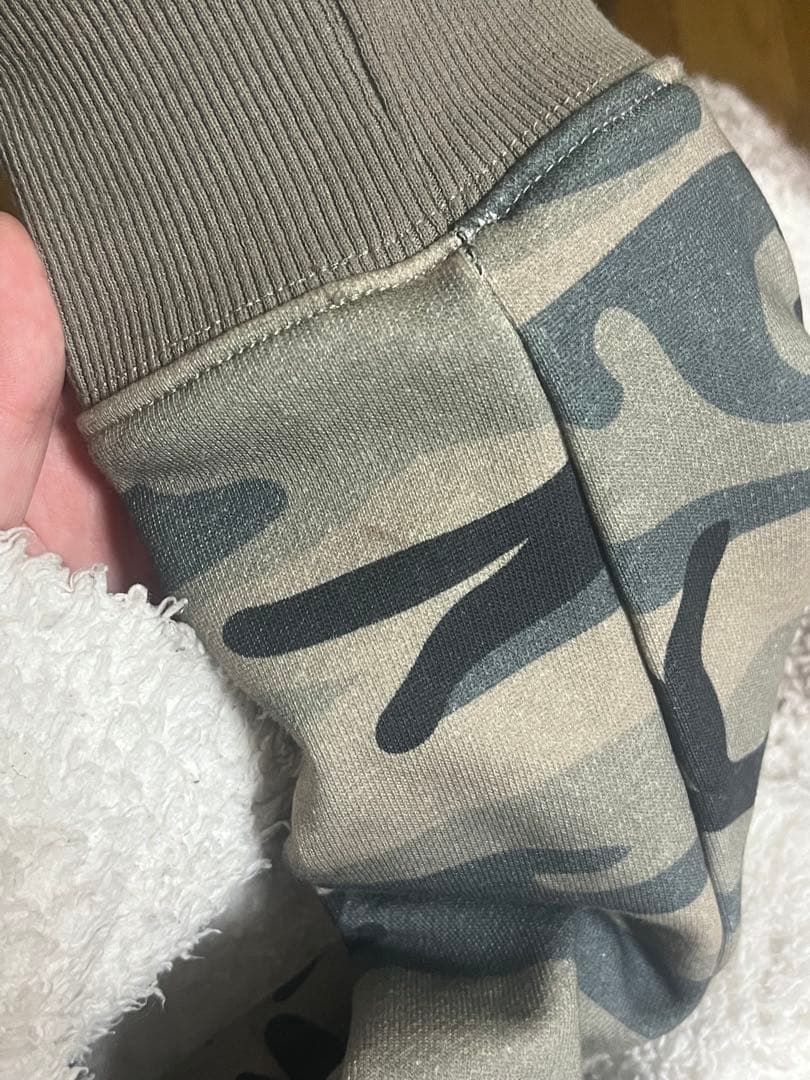 aeae迷彩柄ジップパーカー Freeサイズ