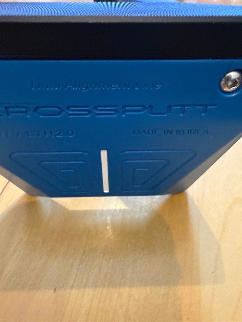 CROSSPUTT パター 黒 青　ヘッドカバー付き