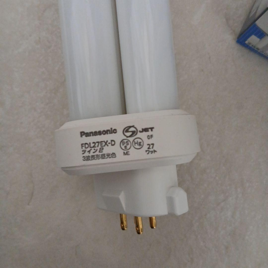 Panasonic　ツイン蛍光灯 27W 5個セット FDL27EX-D