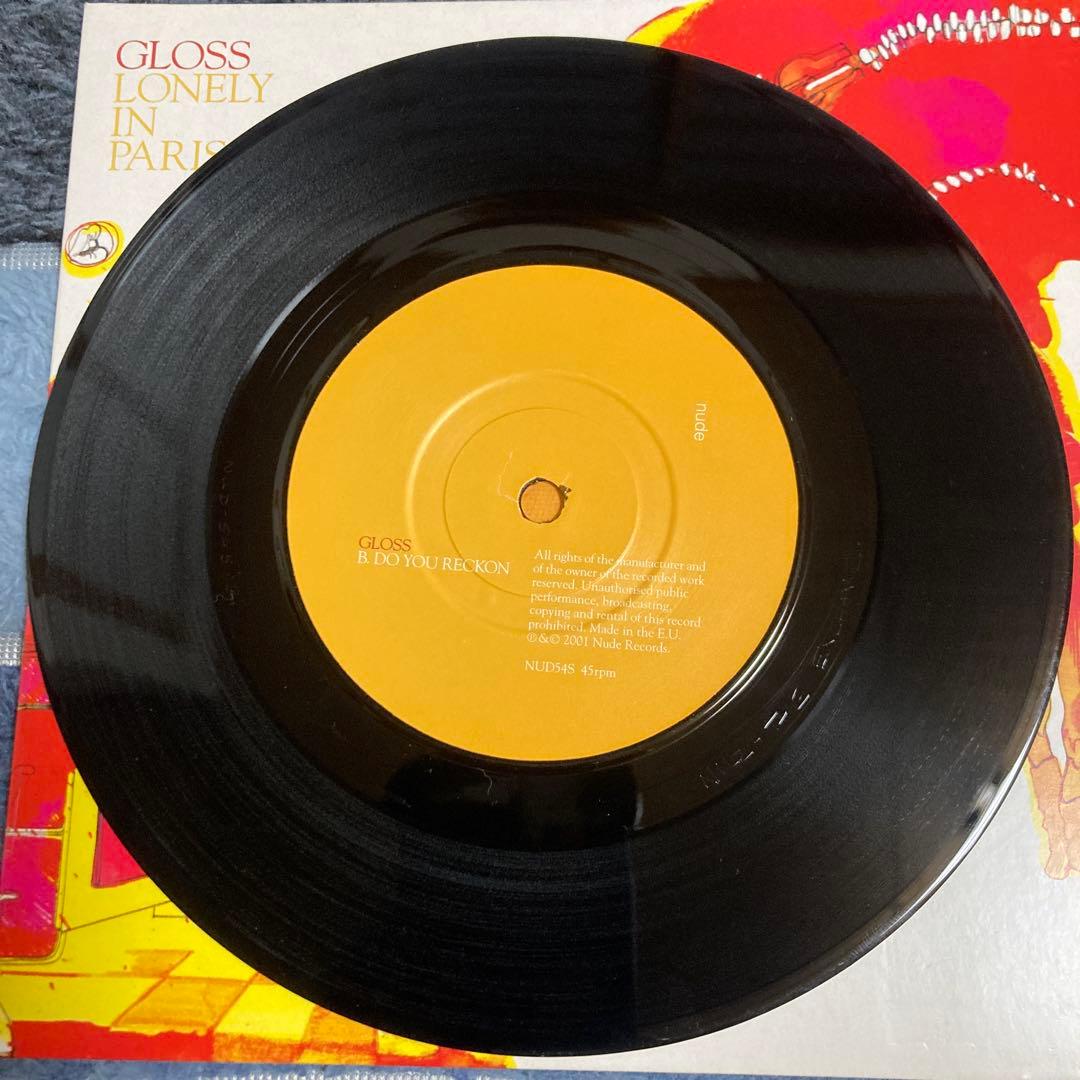 【激名曲】 LONELY IN PARIS 7インチレコードindie rock