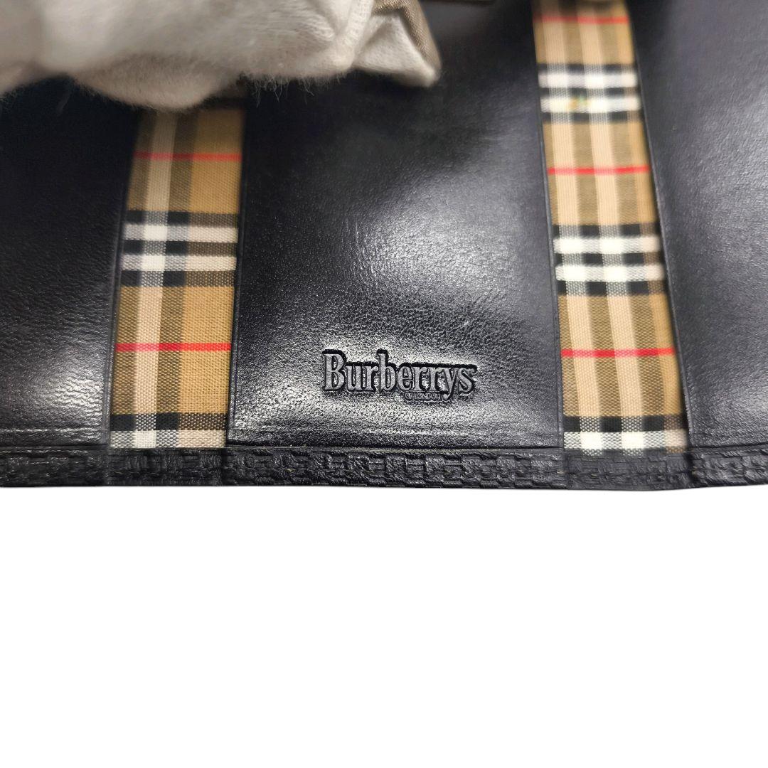 未使用級　BURBERRY　バーバリー　キーケース　4連　ノバチェック　箱付き