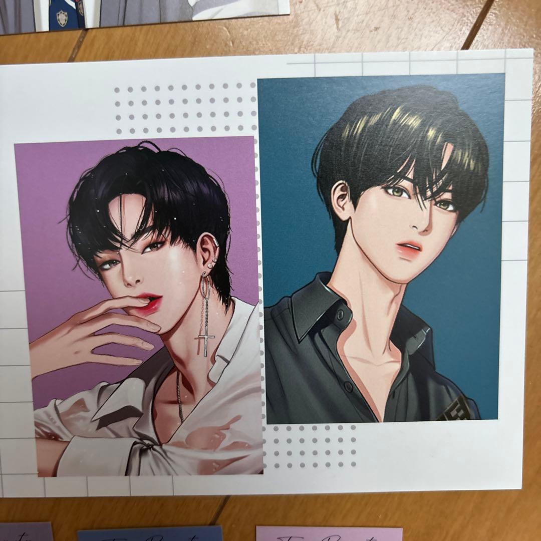 女神降臨 漫画 特典 セット ポストカード チェ風