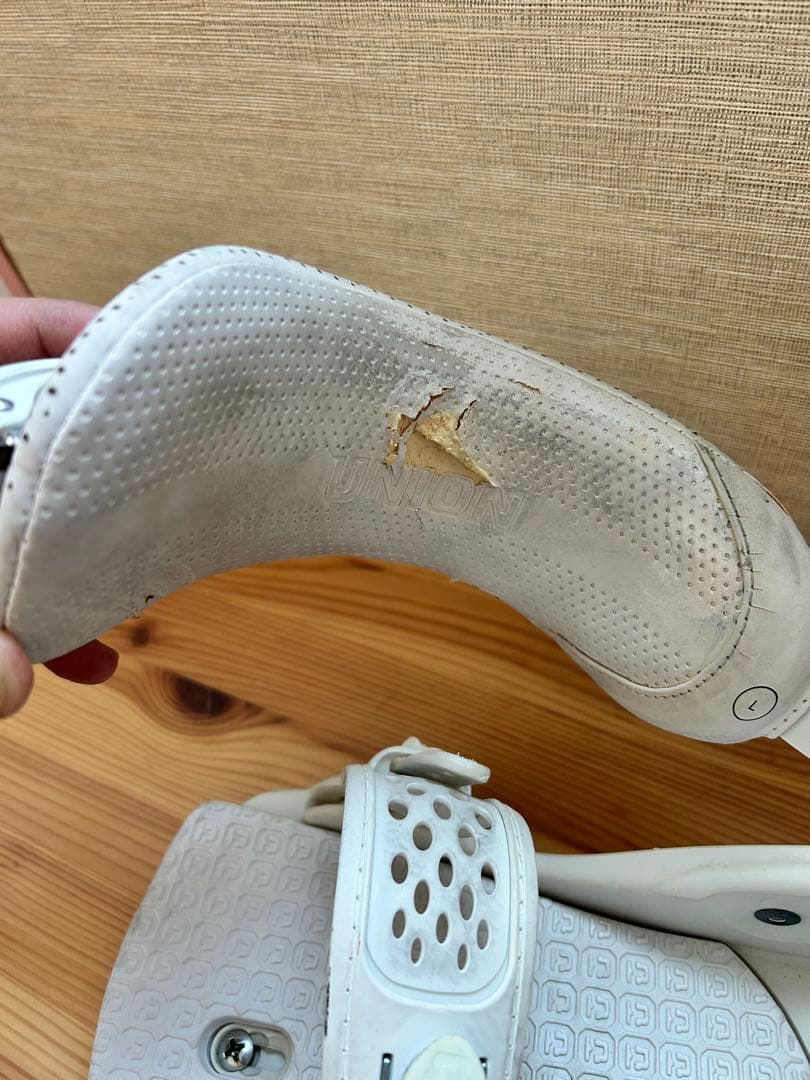 UNION FORCE ホワイト ビンディング