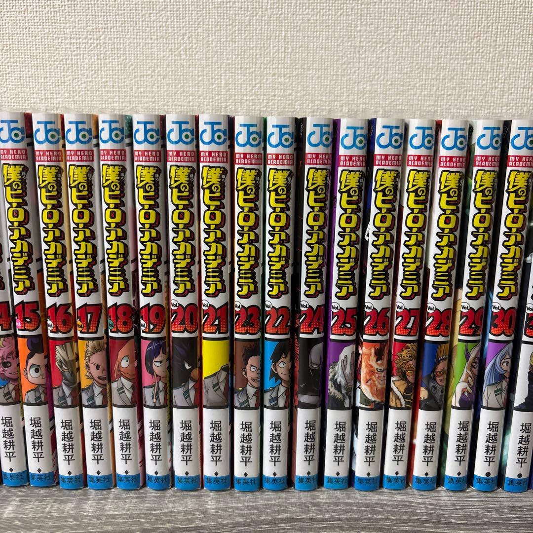 ち*り様 僕のヒーローアカデミア 全37巻セット　1-37巻 ◎即日配送