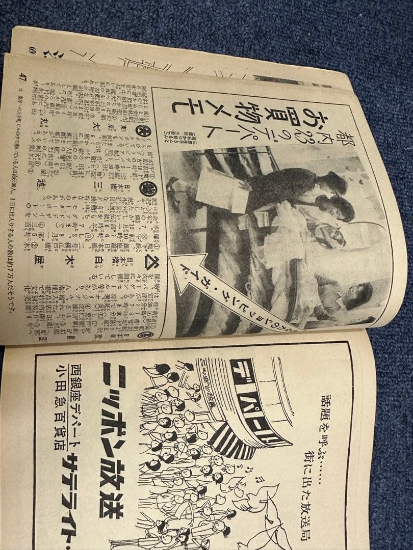 昭和レトロ★昭和38年★平凡付録★スターが案内するあなたの東京