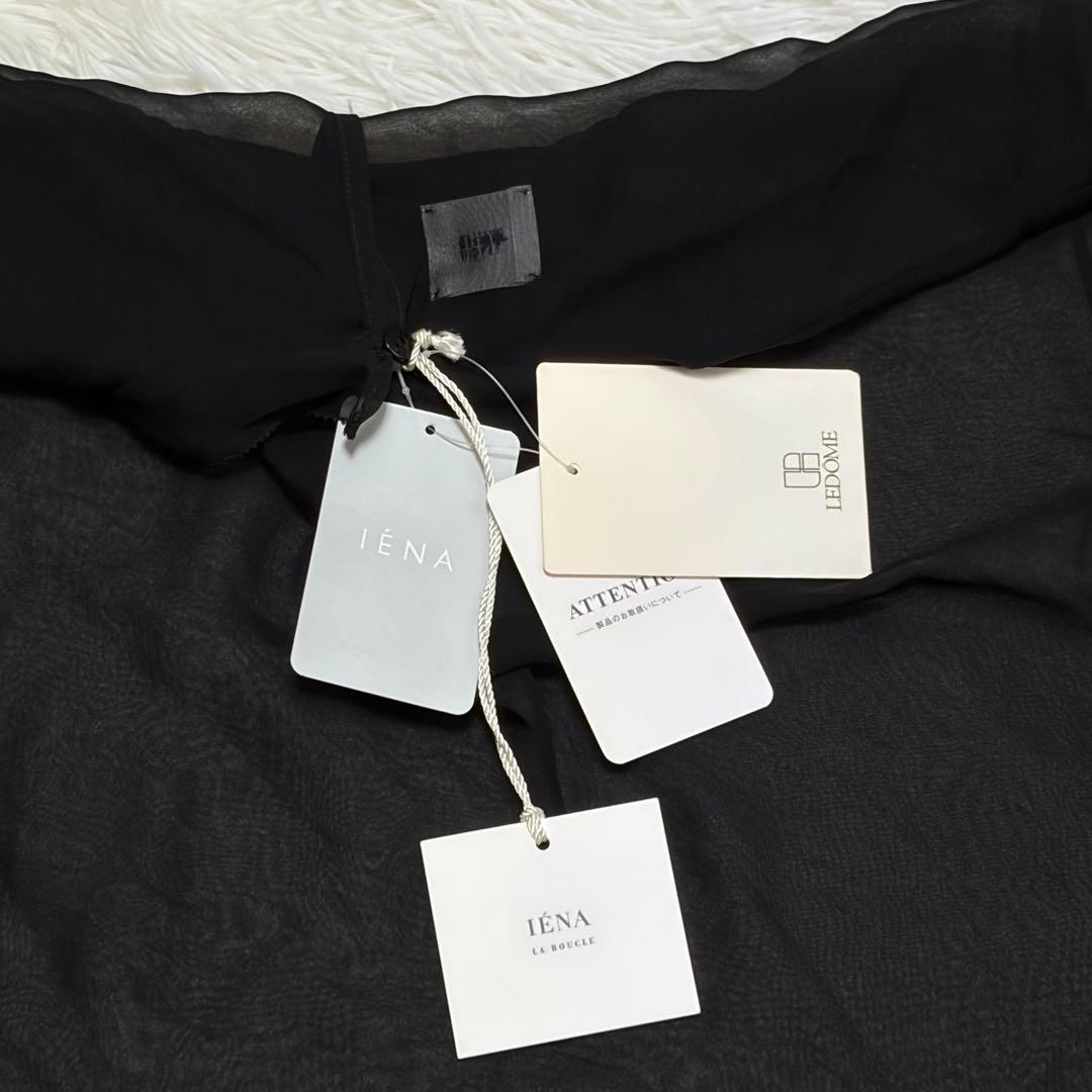 IENA イエナ　ラブークル　ジョーゼットオーバードレス　シースルー　新品未使用