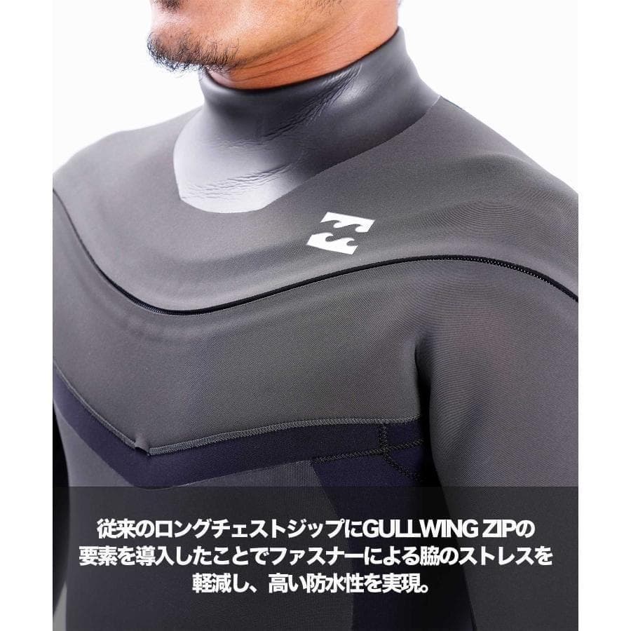 ほぼ新古_ BILLABONG 5x3 ロングチェストジップセミドライ
