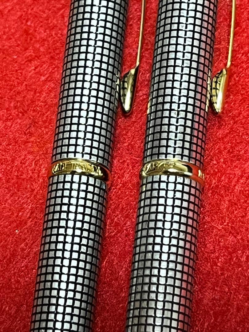 パーカーインシグニアボールペン&シャープペンシル❗️スターリングシルバー‼️美品‼️
