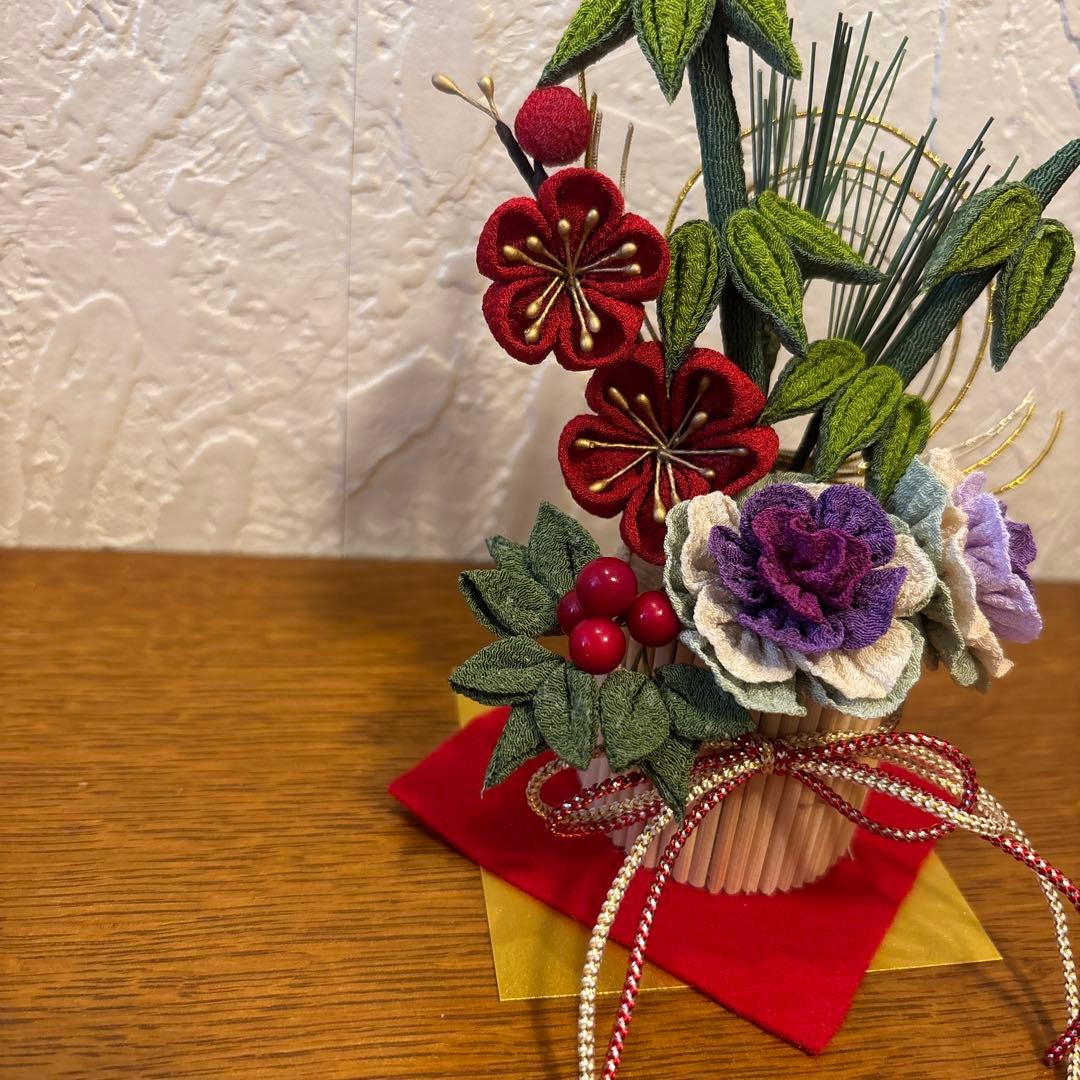 つまみ細工＊ちりめん細工＊お正月飾り＊門松